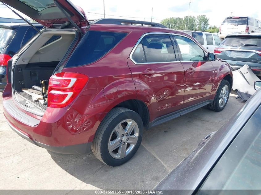 2016 CHEVROLET EQUINOX LT - 2GNALCEK8G1121551