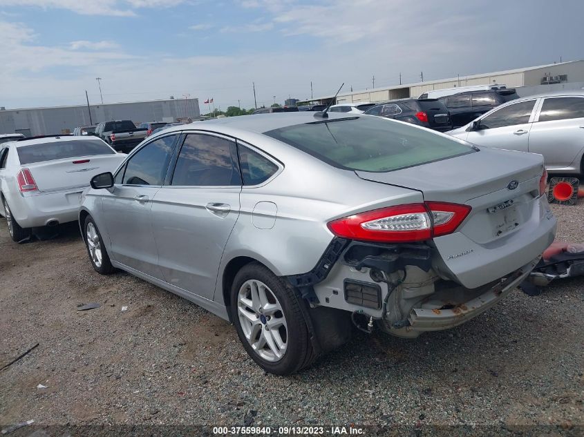 2016 FORD FUSION SE - 3FA6P0HD8GR177165