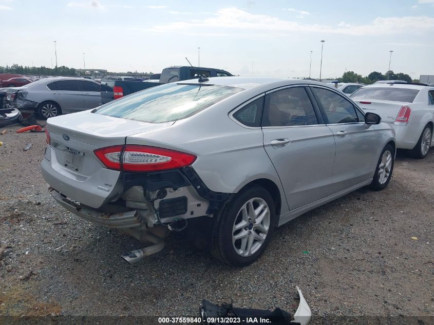 2016 FORD FUSION SE - 3FA6P0HD8GR177165