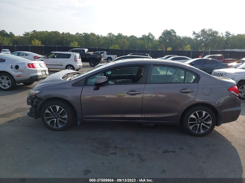 2013 HONDA CIVIC SDN EX - 19XFB2F82DE071663