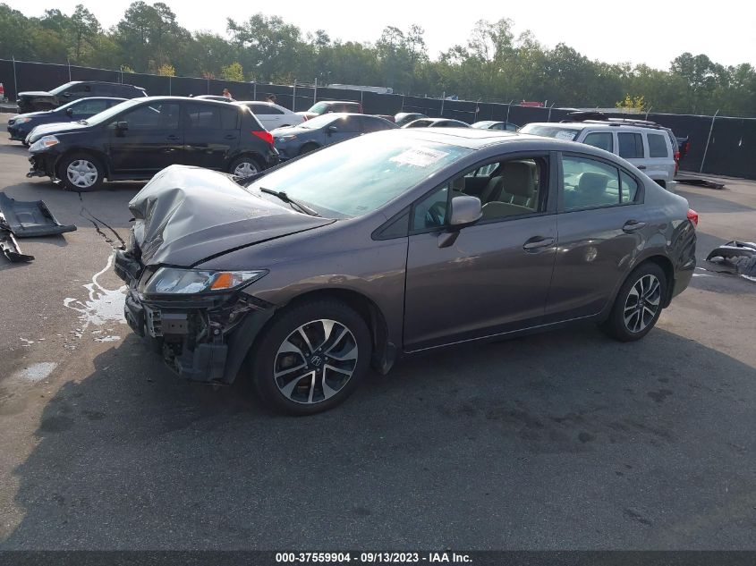 2013 HONDA CIVIC SDN EX - 19XFB2F82DE071663