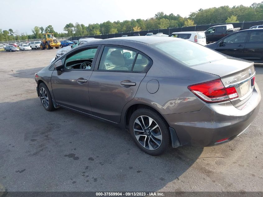 2013 HONDA CIVIC SDN EX - 19XFB2F82DE071663