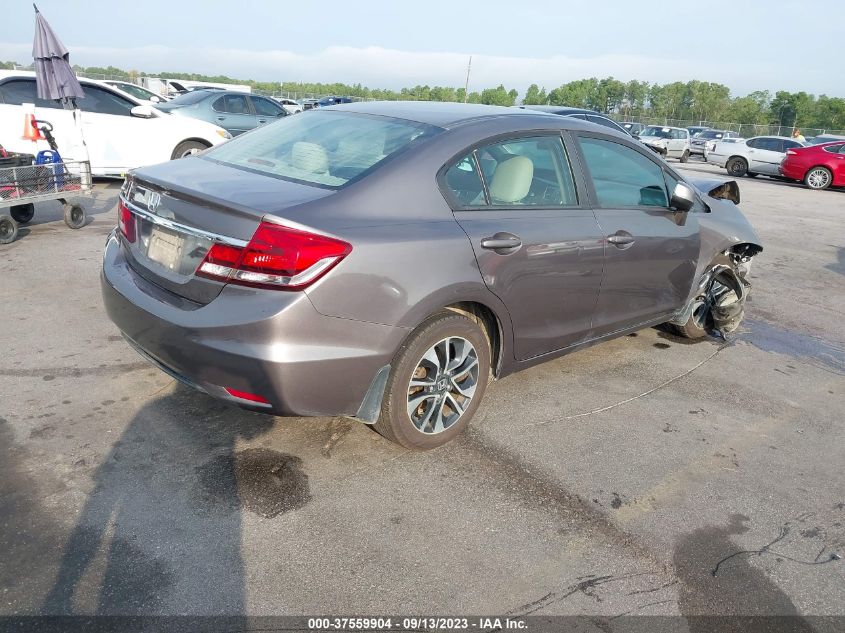 2013 HONDA CIVIC SDN EX - 19XFB2F82DE071663