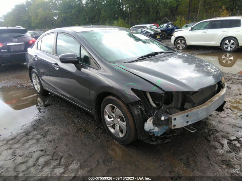 2014 HONDA CIVIC SEDAN LX - 19XFB2F50EE001747