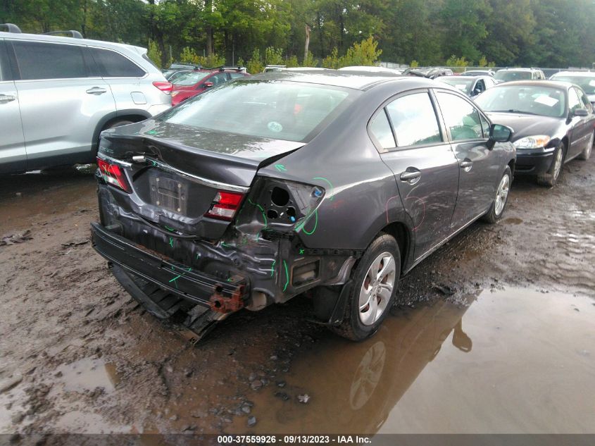 2014 HONDA CIVIC SEDAN LX - 19XFB2F50EE001747