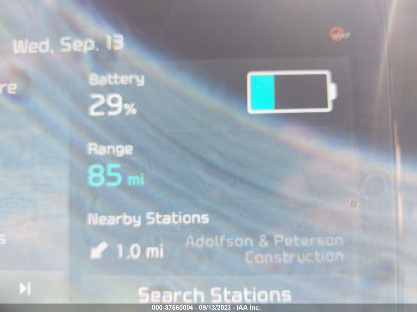 2020 KIA NIRO EV EX PREMIUM - KNDCE3LG6L5080047