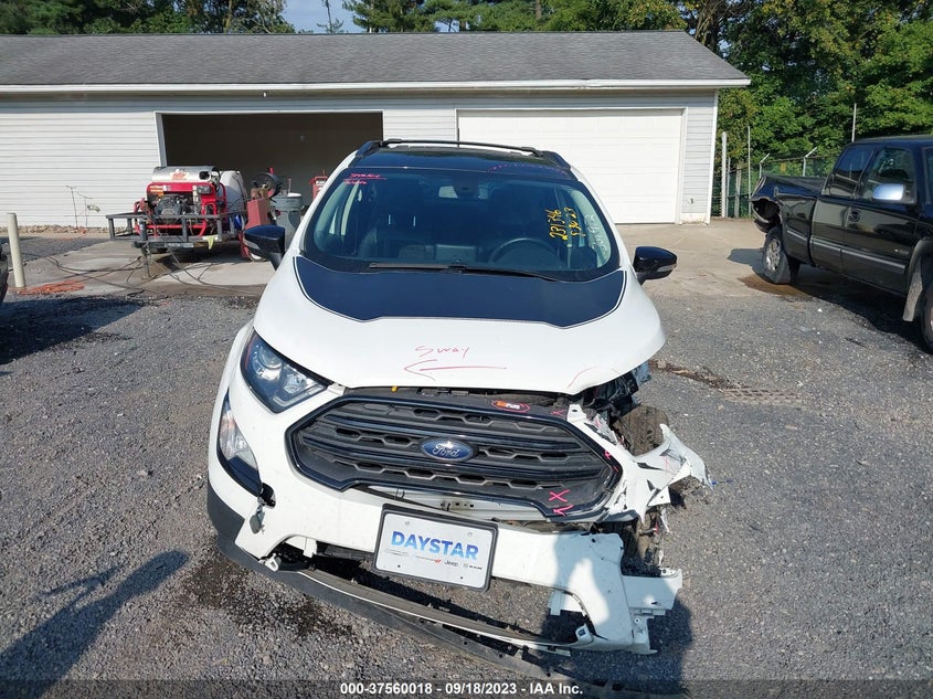 VIN MAJ6S3JL4KC301912 2019 FORD ECOSPORT SES