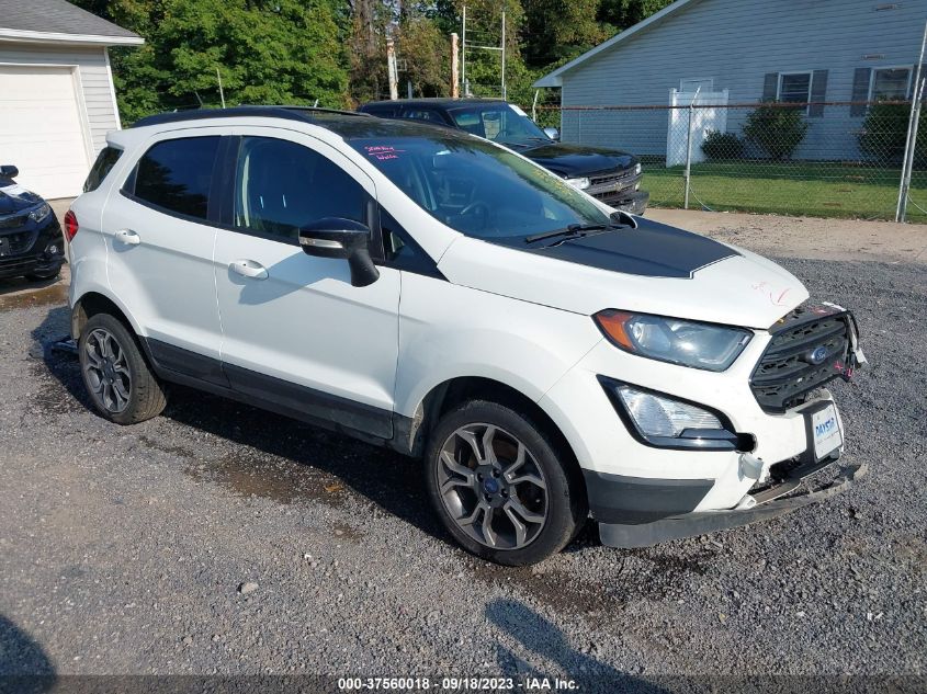 VIN MAJ6S3JL4KC301912 2019 FORD ECOSPORT SES