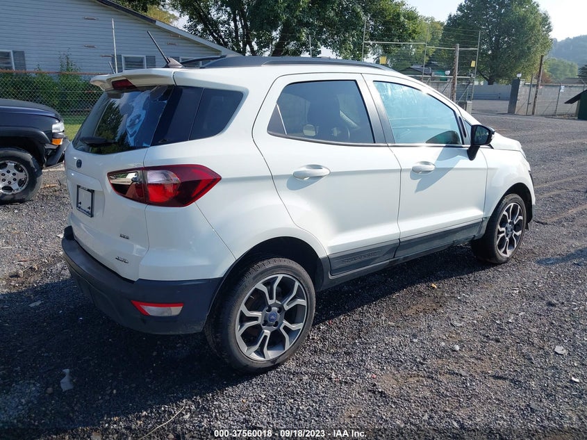 VIN MAJ6S3JL4KC301912 2019 FORD ECOSPORT SES