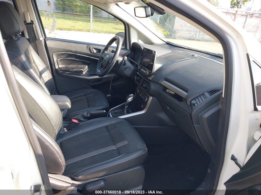 VIN MAJ6S3JL4KC301912 2019 FORD ECOSPORT SES