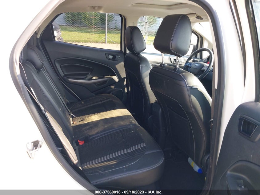 VIN MAJ6S3JL4KC301912 2019 FORD ECOSPORT SES