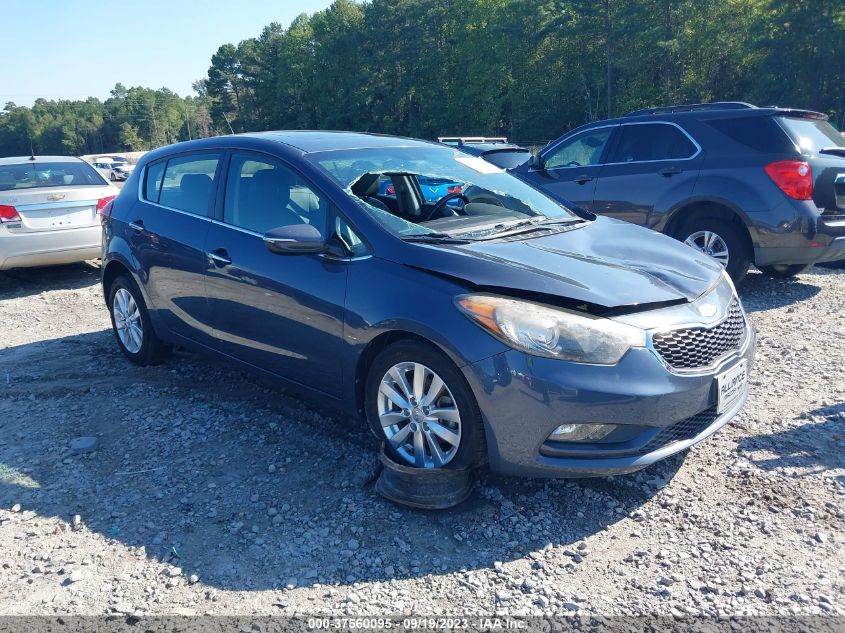 2014 KIA FORTE 5-DOOR EX - KNAFX5A82E5168432