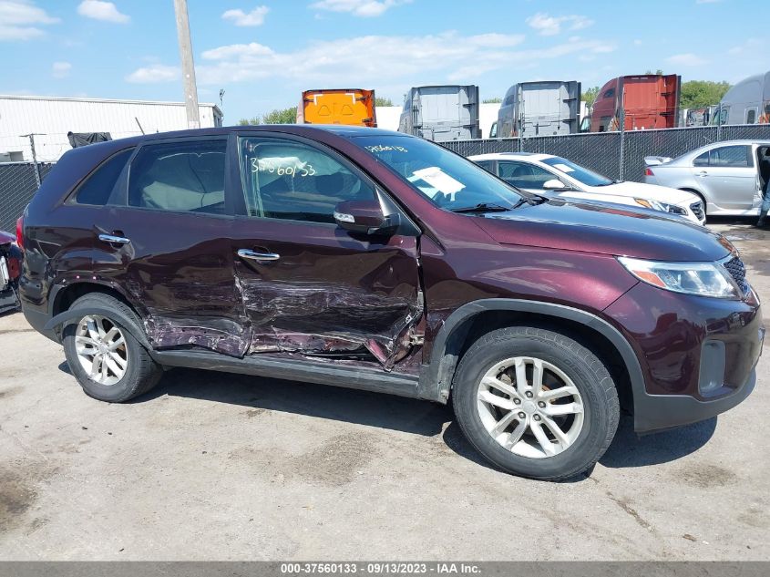 2014 KIA SORENTO LX - 5XYKTCA68EG532151