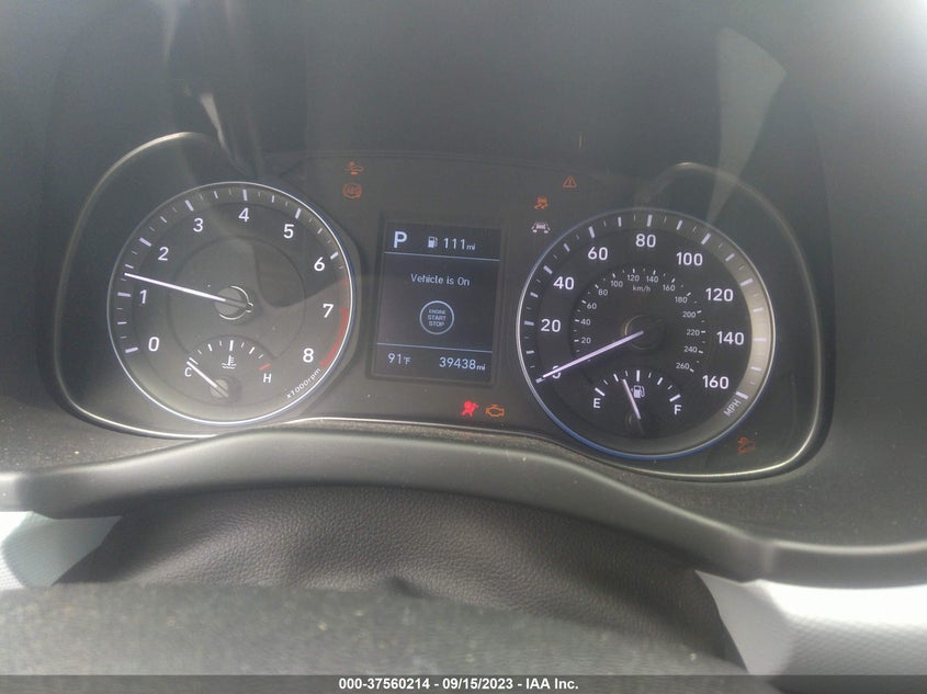 VIN KM8K22AAXMU639308 2021 HYUNDAI KONA SEL