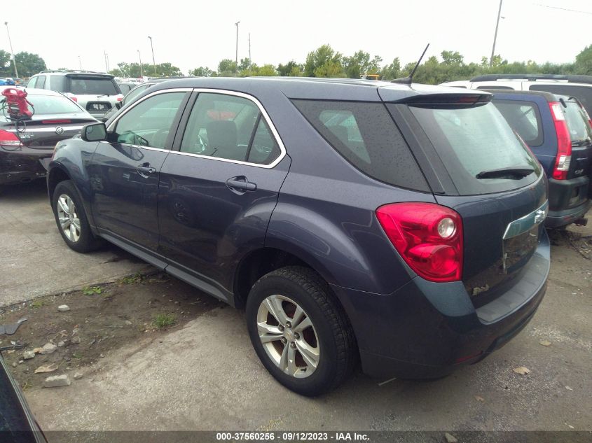 2013 CHEVROLET EQUINOX LS - 2GNALBEK3D6348378