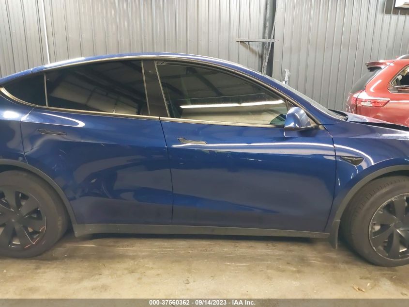 2022 TESLA MODEL Y LONG RANGE - 7SAYGDEE0NF373691