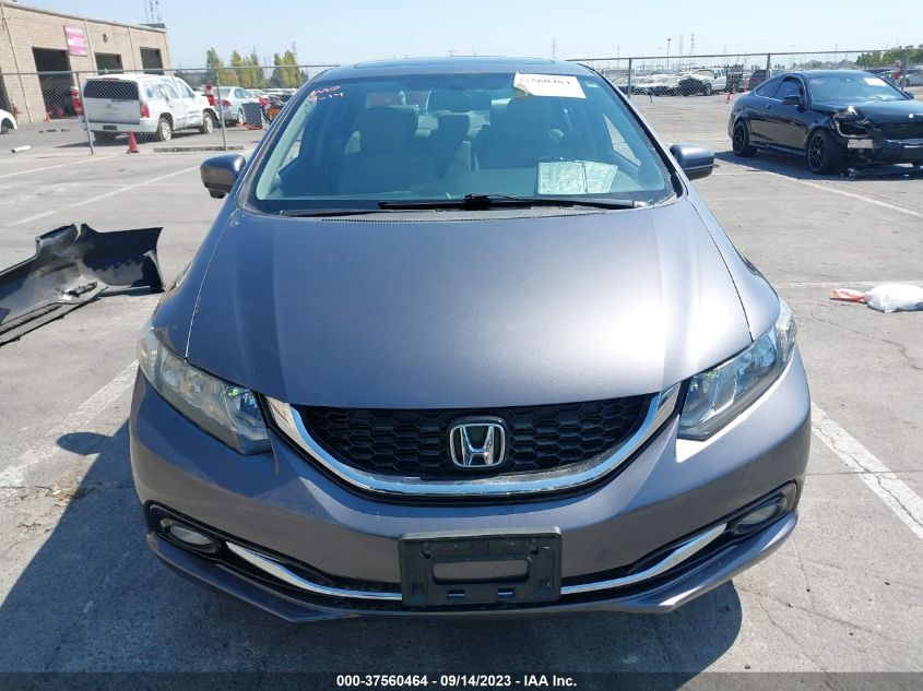 2014 HONDA CIVIC SEDAN EX-L - 19XFB2F98EE202475