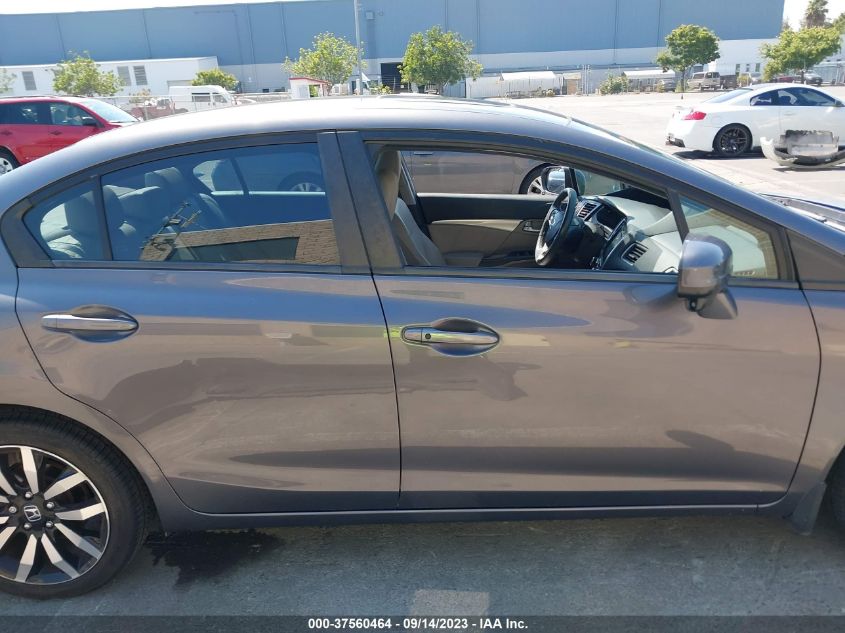 2014 HONDA CIVIC SEDAN EX-L - 19XFB2F98EE202475