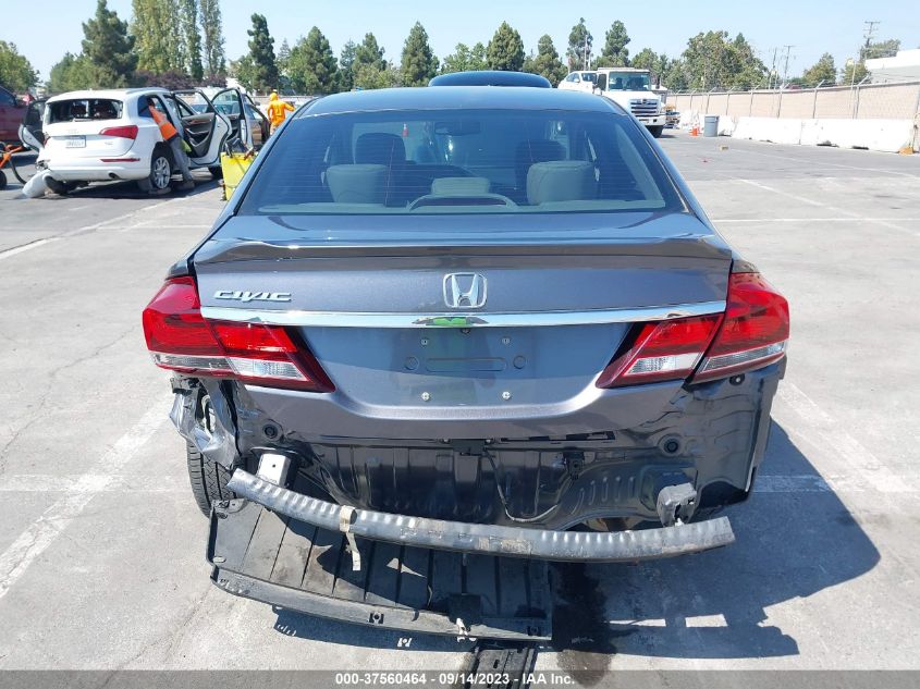 2014 HONDA CIVIC SEDAN EX-L - 19XFB2F98EE202475
