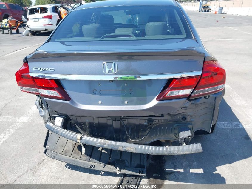 2014 HONDA CIVIC SEDAN EX-L - 19XFB2F98EE202475