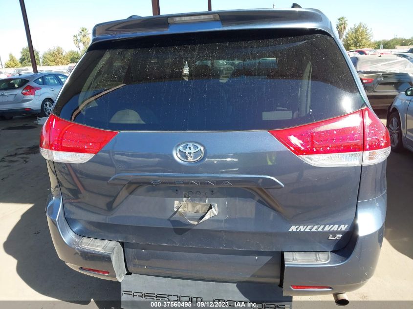 2013 TOYOTA SIENNA LE - 5TDKK3DC9DS396893