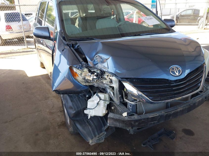 2013 TOYOTA SIENNA LE - 5TDKK3DC9DS396893