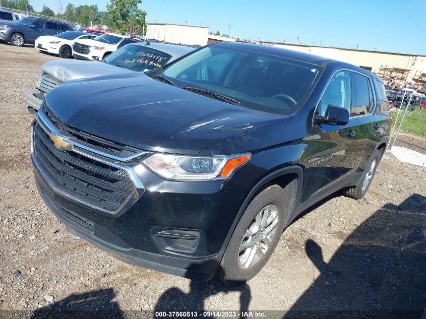 2019 CHEVROLET TRAVERSE LS - 1GNERFKWXKJ308345