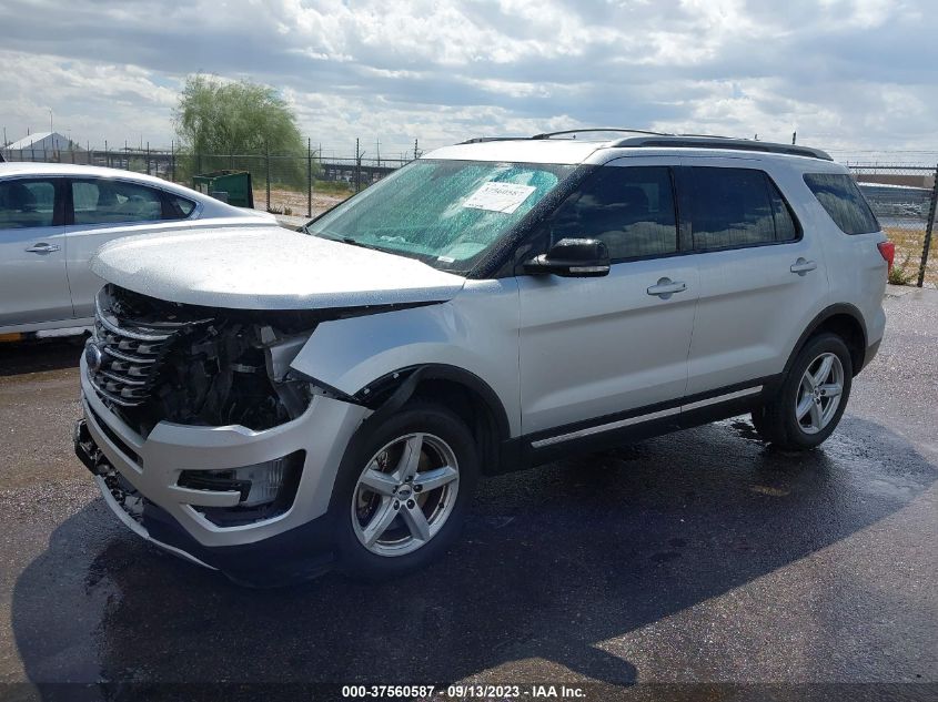 2017 FORD EXPLORER XLT - 1FM5K8DH0HGC89863