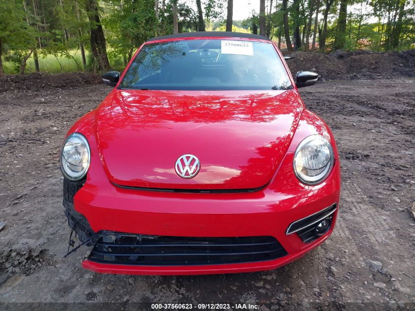 2013 VOLKSWAGEN BEETLE CONVERTIBLE 2.0T 3VW7T7AT6DM833177