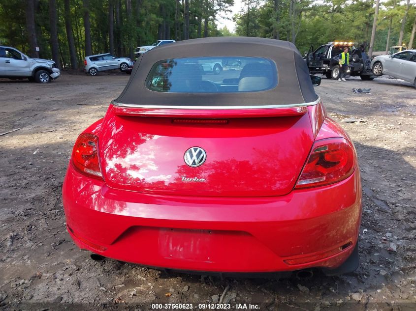 2013 VOLKSWAGEN BEETLE CONVERTIBLE 2.0T 3VW7T7AT6DM833177