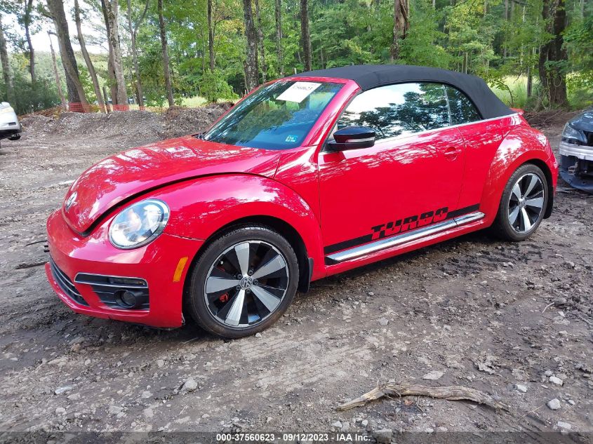 2013 VOLKSWAGEN BEETLE CONVERTIBLE 2.0T 3VW7T7AT6DM833177