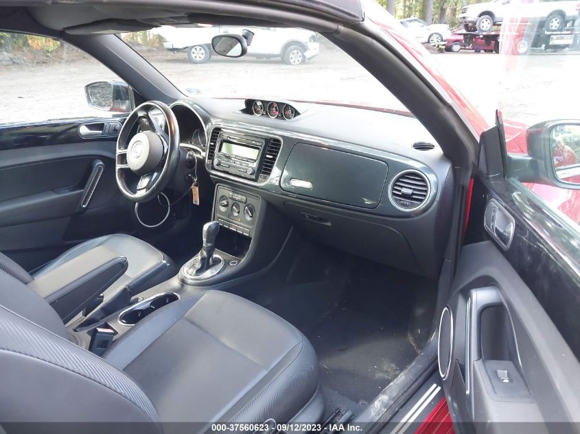 2013 VOLKSWAGEN BEETLE CONVERTIBLE 2.0T 3VW7T7AT6DM833177