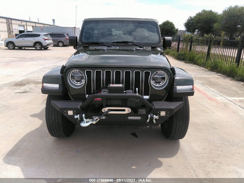 2021 JEEP WRANGLER UNLIMITED SAHARA 4X4 - 1C4HJXEG4MW590480