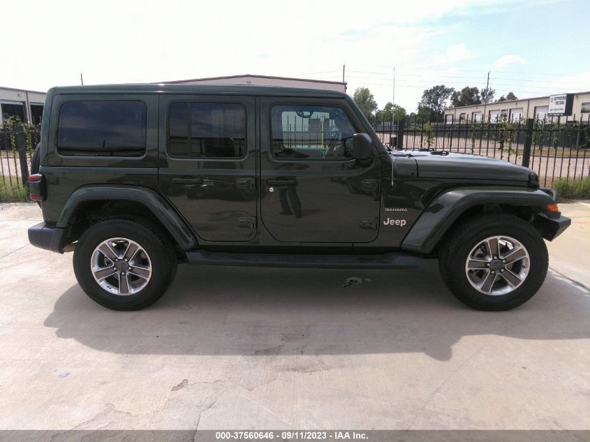 2021 JEEP WRANGLER UNLIMITED SAHARA 4X4 - 1C4HJXEG4MW590480