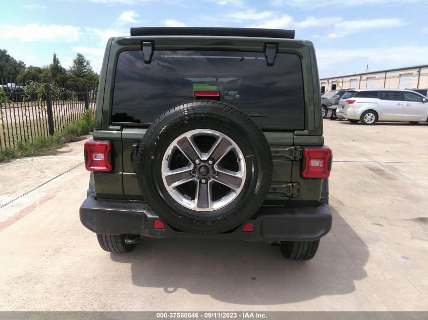 2021 JEEP WRANGLER UNLIMITED SAHARA 4X4 - 1C4HJXEG4MW590480