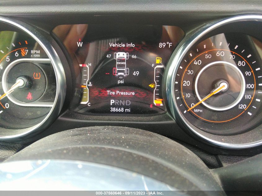 2021 JEEP WRANGLER UNLIMITED SAHARA 4X4 - 1C4HJXEG4MW590480