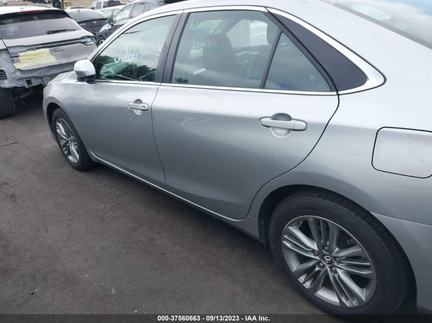 2015 TOYOTA CAMRY XLE/SE/LE/XSE - 4T1BF1FKXFU920902