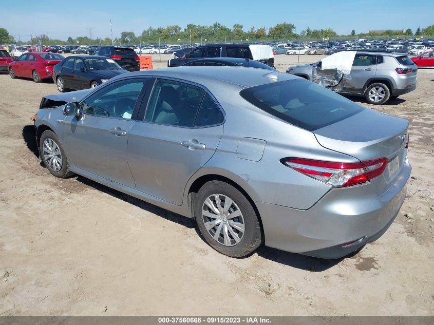 2020 TOYOTA CAMRY HYBRID LE - 4T1C31AK6LU533361