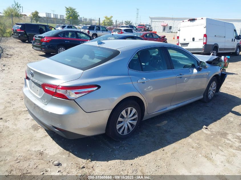 2020 TOYOTA CAMRY HYBRID LE - 4T1C31AK6LU533361