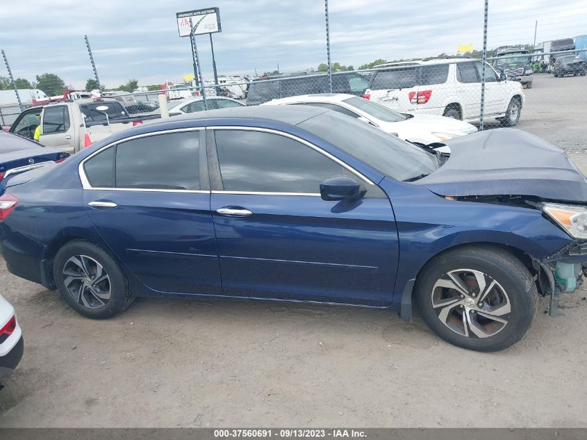 2016 HONDA ACCORD SEDAN LX - 1HGCR2F35GA057462