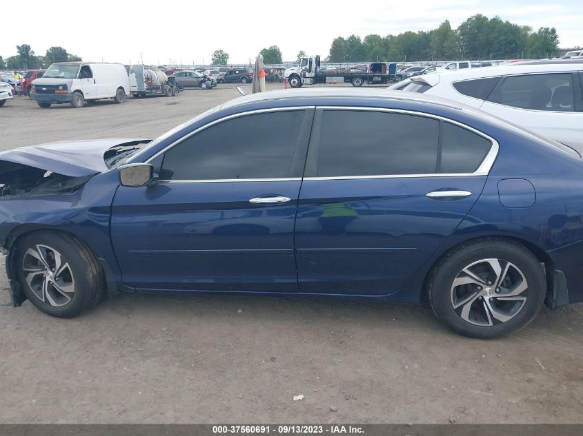 2016 HONDA ACCORD SEDAN LX - 1HGCR2F35GA057462