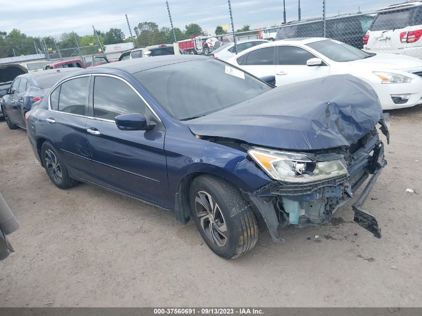 2016 HONDA ACCORD SEDAN LX - 1HGCR2F35GA057462