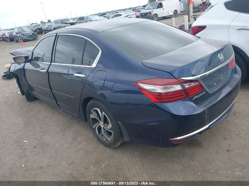 2016 HONDA ACCORD SEDAN LX - 1HGCR2F35GA057462