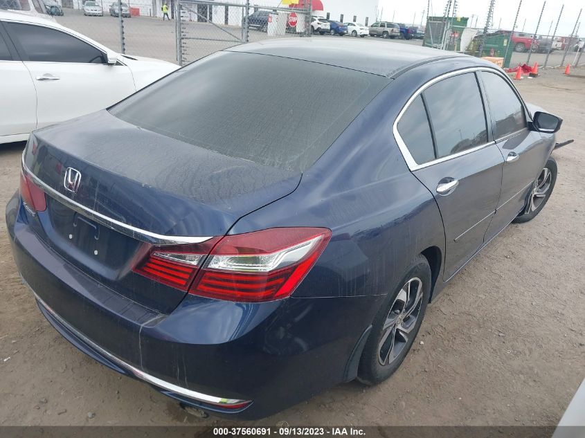 2016 HONDA ACCORD SEDAN LX - 1HGCR2F35GA057462