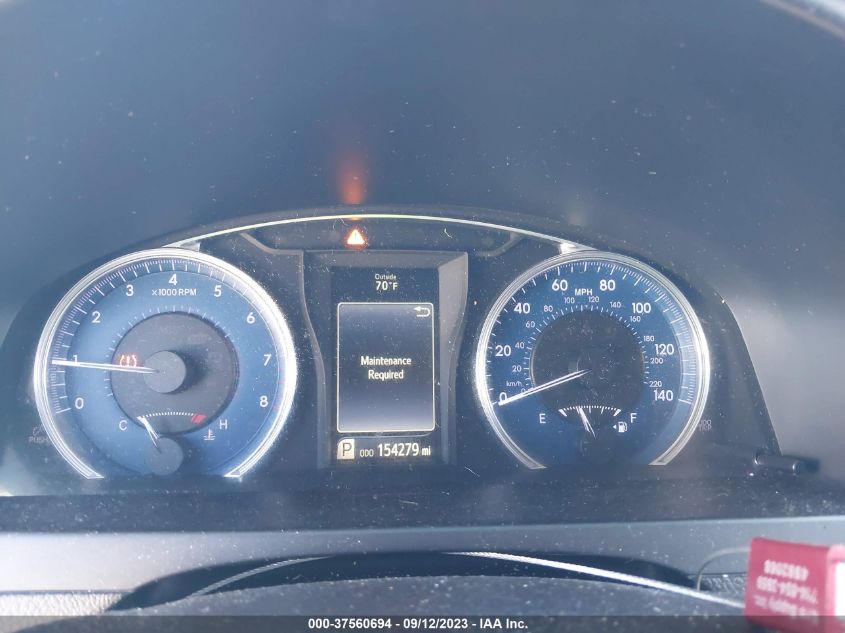 2016 TOYOTA CAMRY XLE/SE/LE/XSE - 4T4BF1FK1GR580028