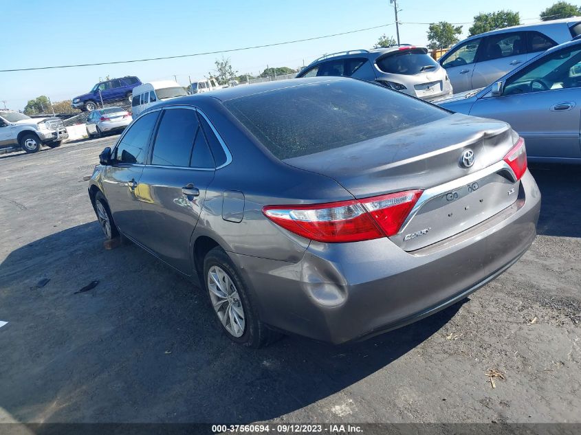 2016 TOYOTA CAMRY XLE/SE/LE/XSE - 4T4BF1FK1GR580028