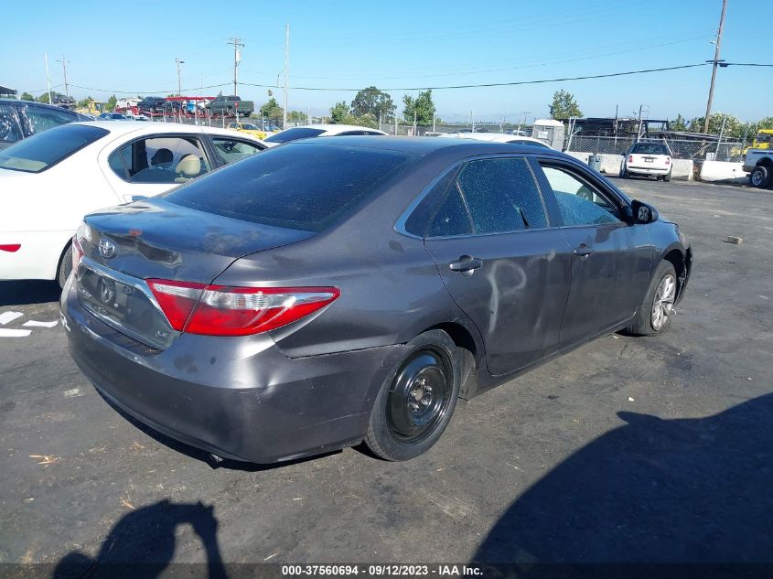 2016 TOYOTA CAMRY XLE/SE/LE/XSE - 4T4BF1FK1GR580028