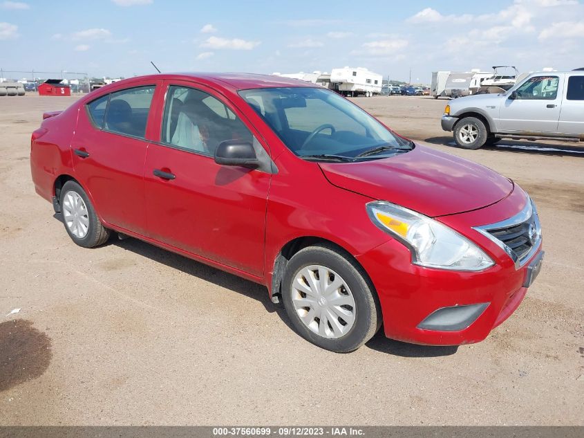 2015 NISSAN VERSA S PLUS - 3N1CN7AP1FL801912