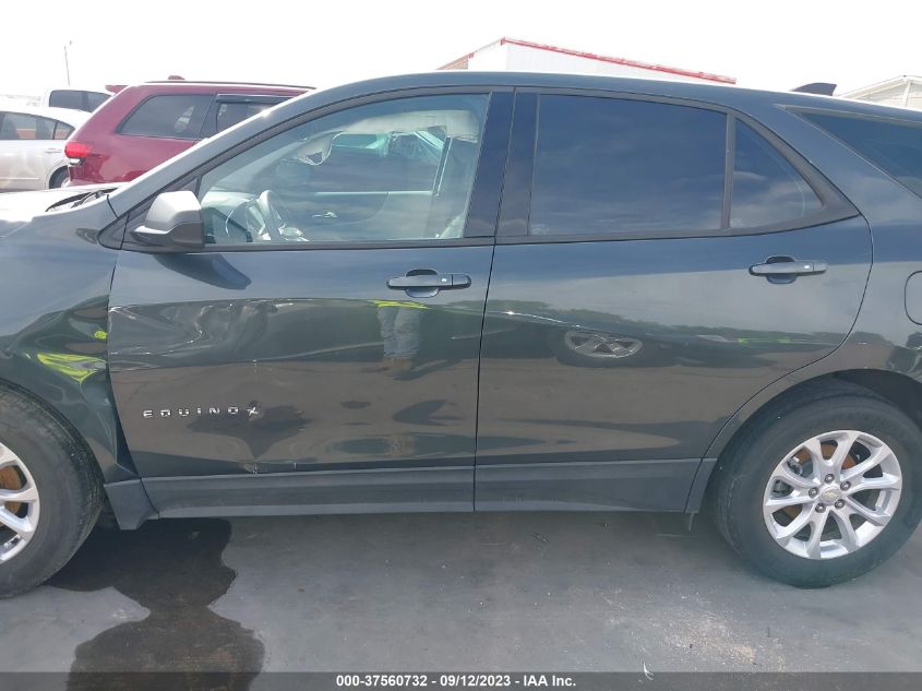 2018 CHEVROLET EQUINOX LS - 3GNAXHEV4JS643665
