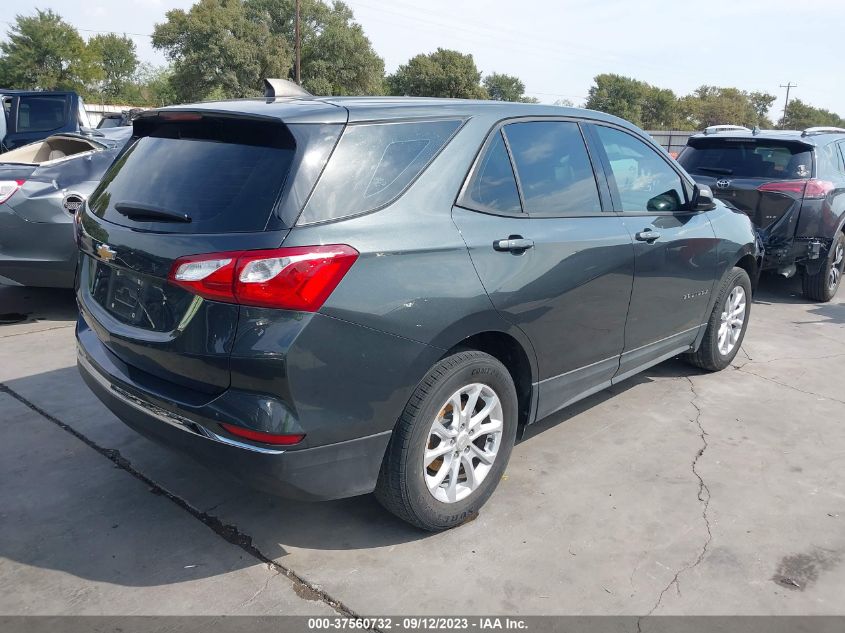 2018 CHEVROLET EQUINOX LS - 3GNAXHEV4JS643665